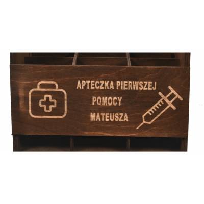 Drewniana skrzynka na piwo...