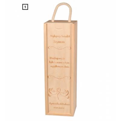 Drewniane pudełko...