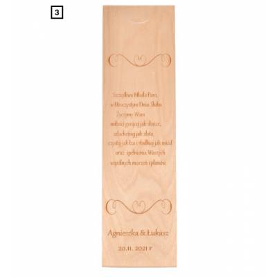 Drewniane pudełko...