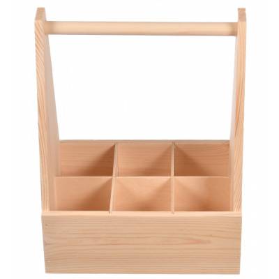 Drewniana skrzynka na piwa...