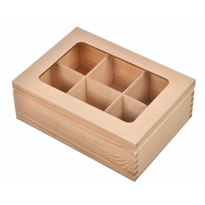 Pudełko drewniane na...