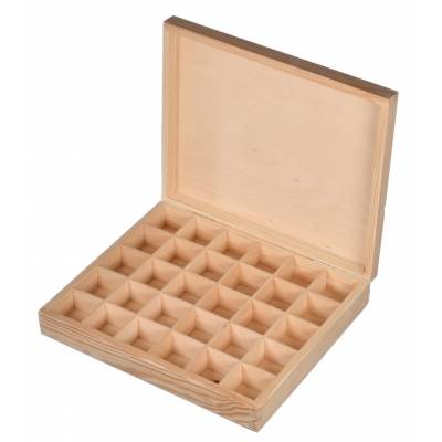 Drewniane pudełko z 30...