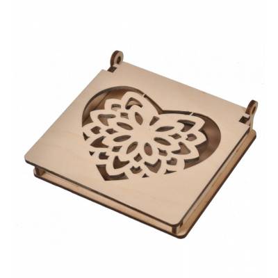 Drewniane pudełko na...