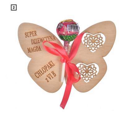 Drewniany dekor na Dzień...