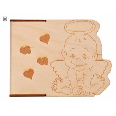 Zaproszenie drewniane na...