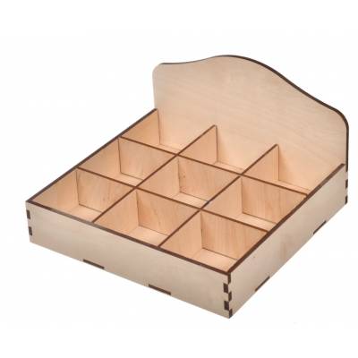 Drewniane pudełko na...