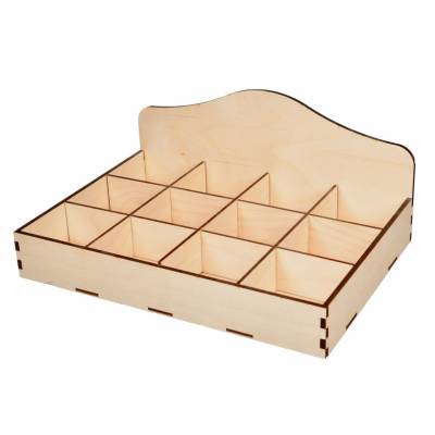 Drewniane pudełko na...