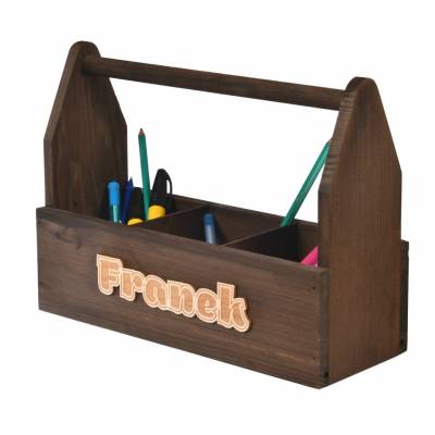 Organizer drewniany na...