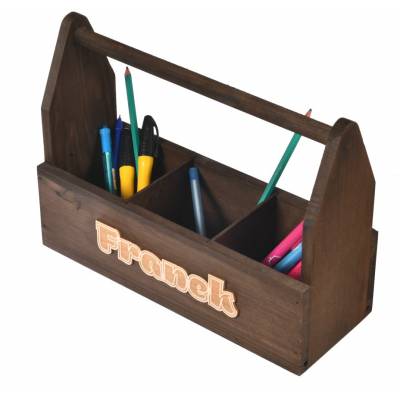 Organizer drewniany na...