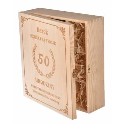 Pudełko na whyskey i 6...