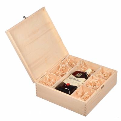 Pudełko na whyskey i 6...