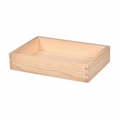 Drewniana taca kelnerska