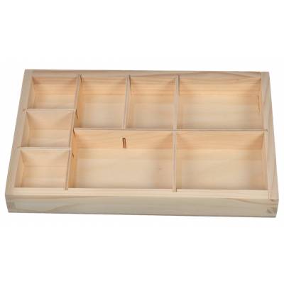 Drewniane pudełko z...