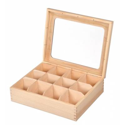 Drewniane pudełko na...