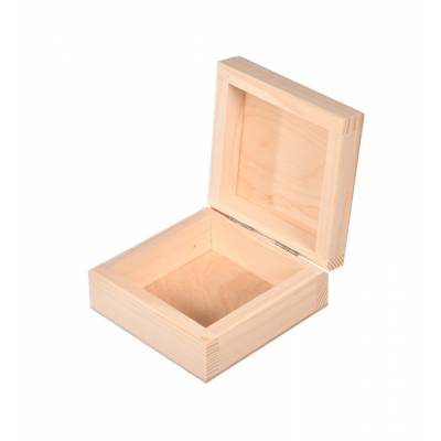 Drewniane pudełko 10x10