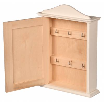 Drewniana szafka na klucze...