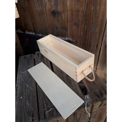 Pudełko na wino drewniane...