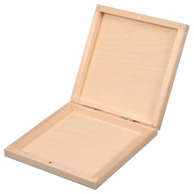 Drewniane pudełko na płytę CD