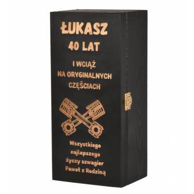 Skrzynka na whisky prezent...