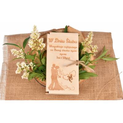 Drewniane pudełko na...