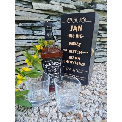 Skrzynka na whisky prezent...