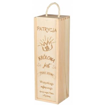 Drewniane pudełko...