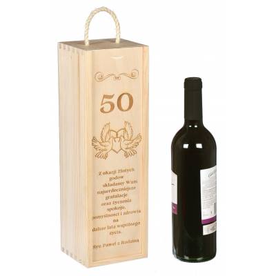 Drewniane opakowanie na...