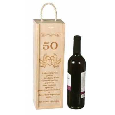 Drewniane opakowanie na...