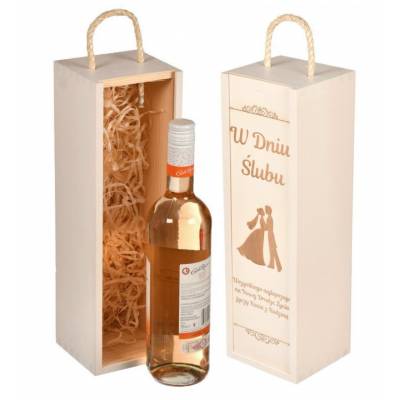 Pudełko na wino - Elegancki...
