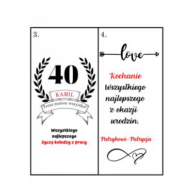 Drewniane pudełko z...