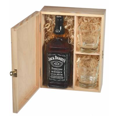 Pudełko drewniane na whisky...