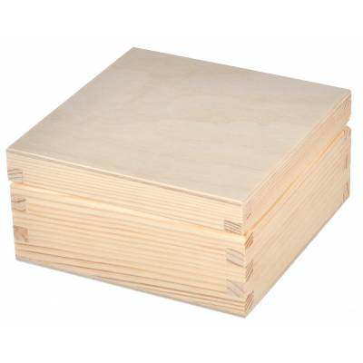 Drewniane pudełko 12x12