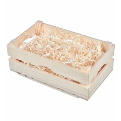 Drewniana skrzynka na prezent