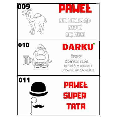 Nosidło drewniane na piwo z...