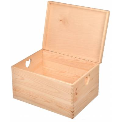 Pudełko drewniane z pokrywą...