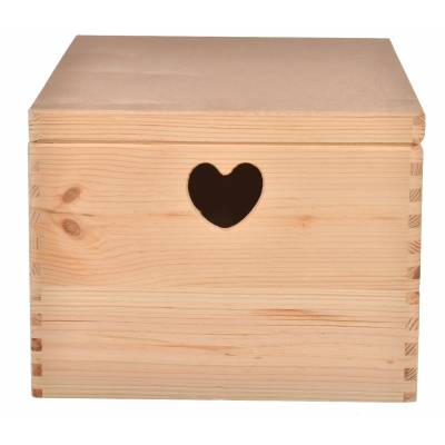 Pudełko drewniane z pokrywą...