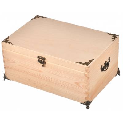 Skrzynka drewniana z...