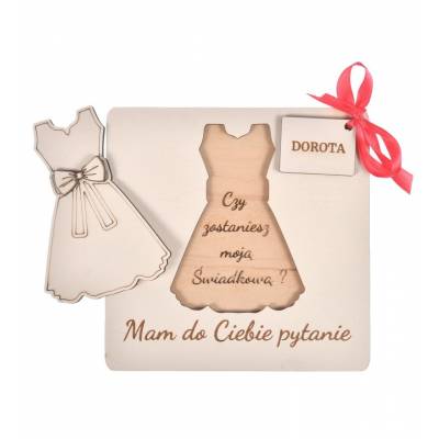 Zaproszenie dla Świadkowej...