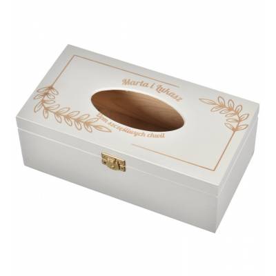 Pudełko drewniane na...