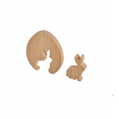 Dekoracja wielkanocna zając...