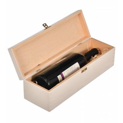 Pudełko Drewniane na Wino –...