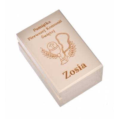 Pudełko drewniane na...