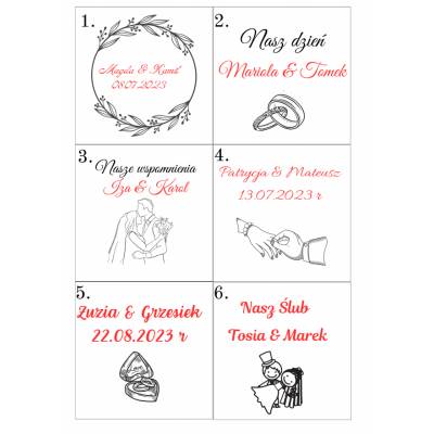 Pamiątka ślubu pudełko...