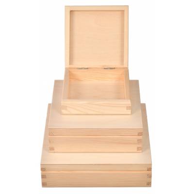 Szkatułki drewniane z...