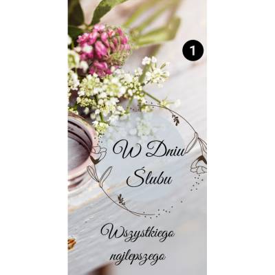 Prezent na ślub pudełko na...