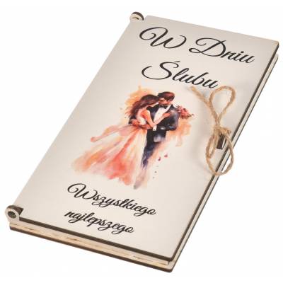 Prezent na ślub pudełko na...