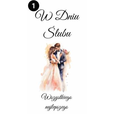 Prezent na ślub pudełko na...