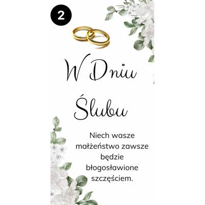 Prezent na ślub pudełko na...
