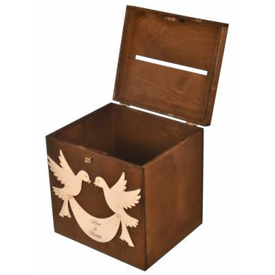 Pudełko  drewniane na...