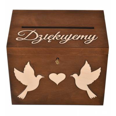 Drewniane pudełko na...